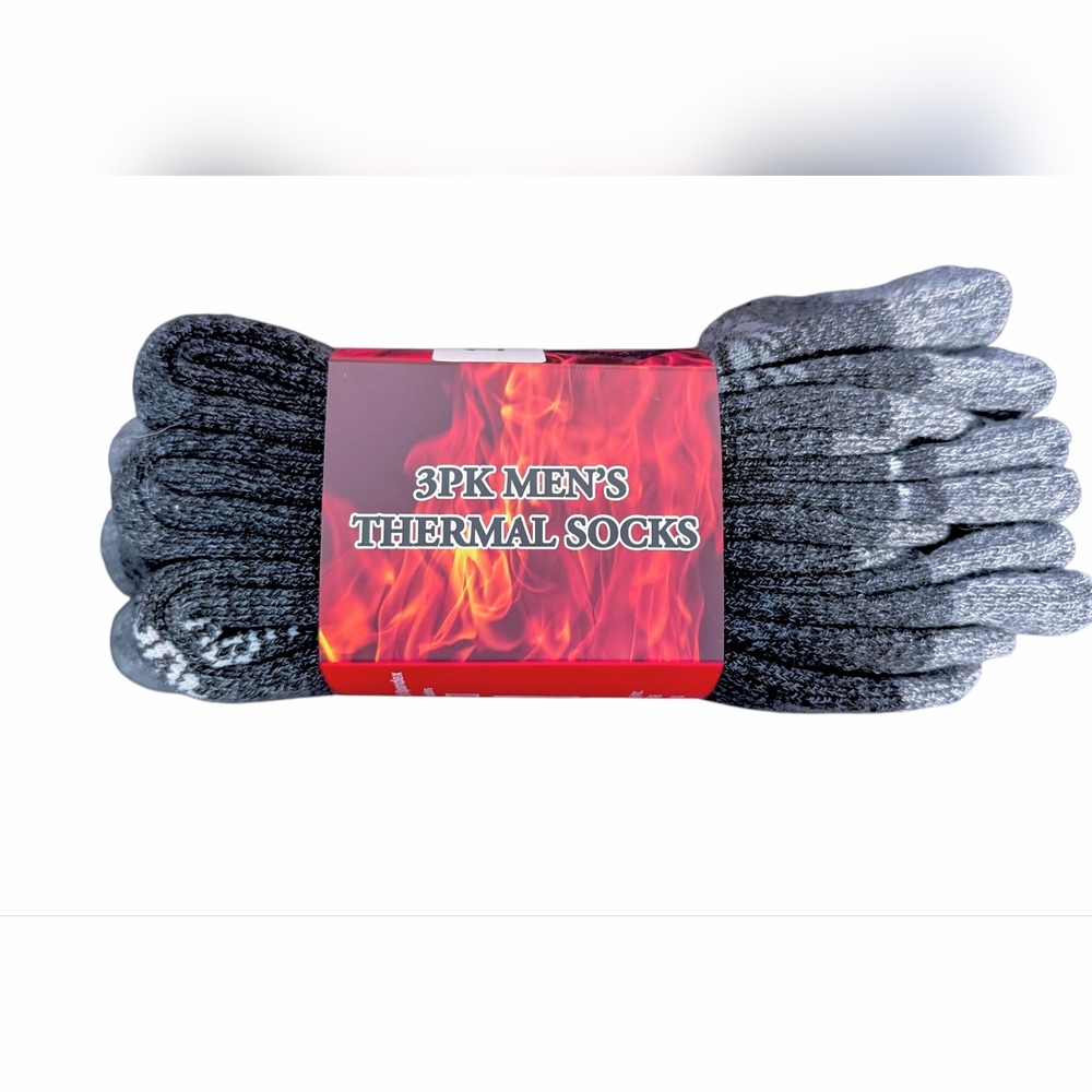 3 Pack Men's Thermal Socks